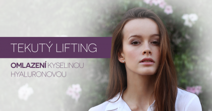 Fotografie ke článku Tekutý lifting obličeje pomocí kyseliny hyaluronové – Esthé Laser Clinic